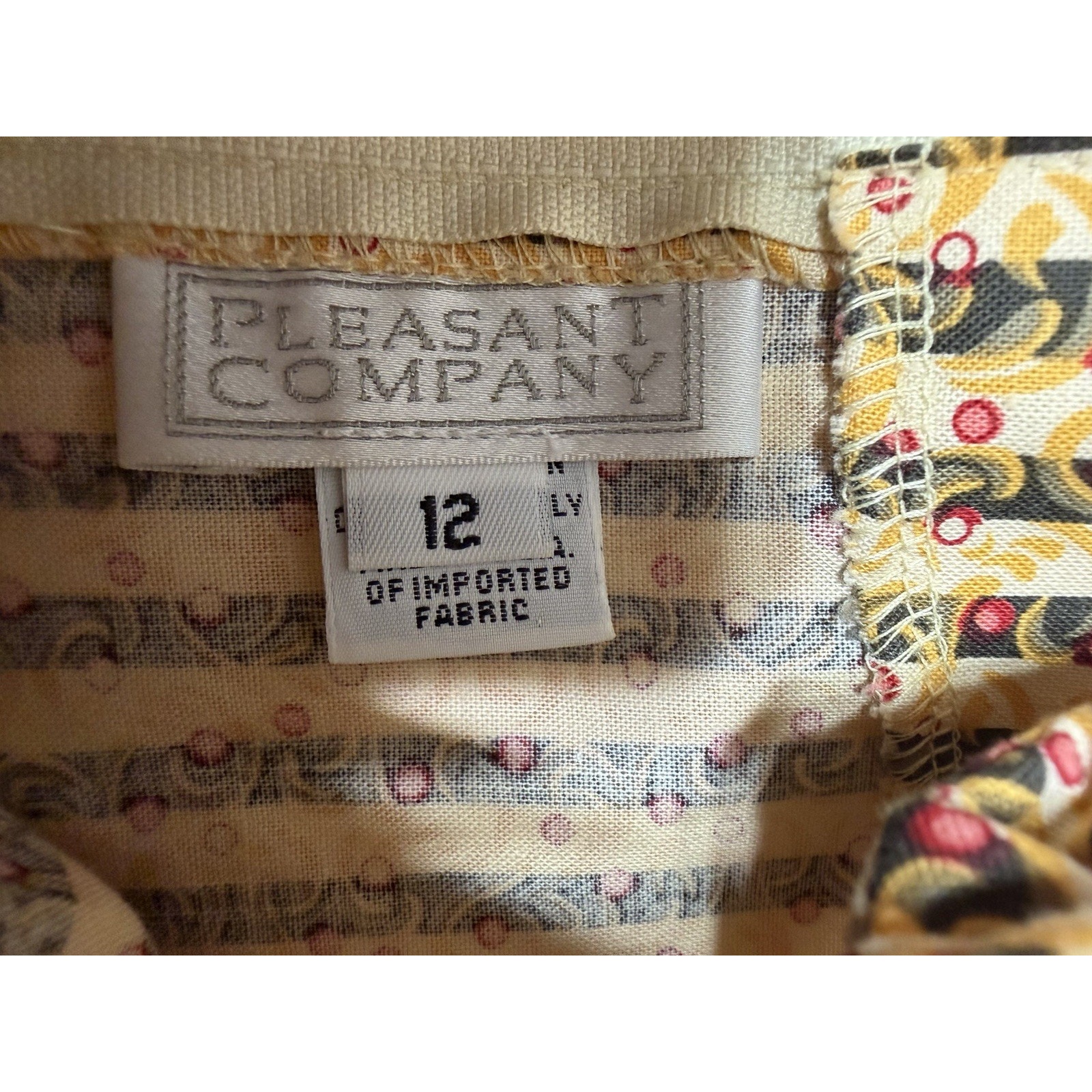 Vintage *Rare* Pleasant Company Dress Like Your Doll Josephina Girls Size 12 — image 3 of 8